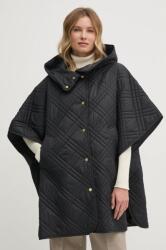 Barbour vesta Astor Quilted Cape femei, culoarea negru, de tranzitie, LQU1746 9BYH-KPD07S_99A (LQU1746)