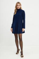 MAX&Co. MAX&Co. rochie de catifea culoarea bleumarin, mini, evazată, 2426226014200 9BYH-SUD142_59X (2426226014200)