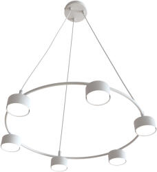 Emibig Starlit függőlámpa 6x10 W fehér 1373/6
