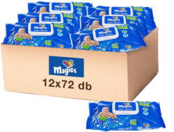 Magics Baby wipes nedves törlőkendő, 12x72 db