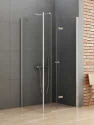 NEW TRENDY New Soleo zuhanykabin 110x100 cm négyszögletes króm fényes/átlátszó üveg K-0622 (K0622)