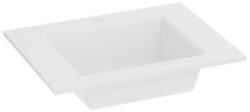 Lavita Tulsa mosdótál 61x46.5 cm négyszögletes beépíthető fehér fényes 5900378335047 (5900378335047)