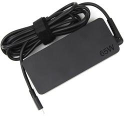 Utángyártott 20V 3.25A Type-C 20V 3.25A USB Type-C 65W tablet és laptop töltő (adapter) utángyártott tápegység, fekete (20V 3.25A Type-C)