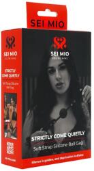 Sei Mio - golyós szájpecek (fekete) - vagyaim