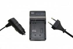 Nikon CGA-S006E Panasonic CGA-S006E / CGR-S006E akkumulátor töltő (hálózati és autós) (CGA-S006E)