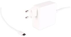 01FR024 5V-9V-12V-15V-18V-20V USB Type-C 87W tablet és laptop töltő (adapter) tápegység, fehér (01FR024)