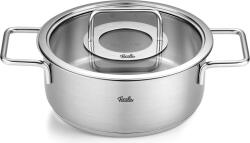 Fissler Oală Pure Collection scundă 20 cm cu capac de sticlă (086-125-20-000/0)