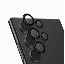 Uniq Optix Samsung Galaxy S24 Ultra kameravédő üvegfólia, fekete (UNIQ-GS24U-ALENSBLK) - phoner