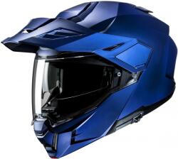 HJC Cască de motocicletă HJC i80 Solid Semi Flat, flip-up, albastru metalizat (HJC197635)