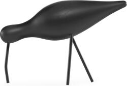 Normann Copenhagen Figurină decorativă Shorebird L neagră (100171)