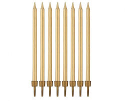 Godan Gold, Arany tortagyertya, gyertya szett 8 db-os MLG129939 (MLG129939)