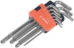 E-Value 9 darabos L-alakú torx kulcs készlet - ELTW09SL
