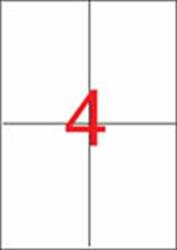 APLI Etikett, univerzális, 105x148 mm, APLI, 100 etikett/csomag - oneclick
