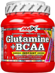 Amix Nutrition Glutamine + BCAA 530 g, friss erdei gyümölcsök