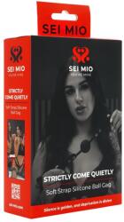 Sei Mio - golyós szájpecek (fekete) - shop