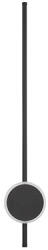 Nova Luce Clock fekete LED falikar (NL-9061428) LED 1 izzós IP20 (NL-9061428)