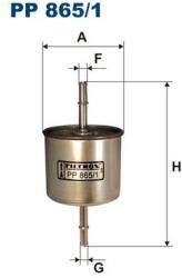 FILTRON Üzemanyagszűrő FILTRON PP 865/1 (PP 865/1)