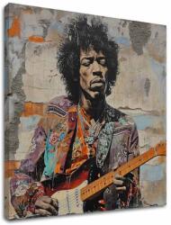 Kép JIMI HENDRIX - Gitárköltészet | 100% eredeti akril festve