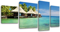  Vászonfestmény 4 rész BEACH PL001E40