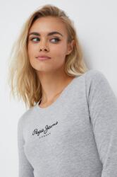 Pepe Jeans hosszú ujjú női, szürke - szürke XL