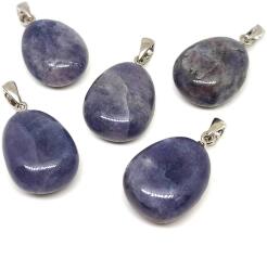 R. M. ékszer 20/25mm Iolit csepp medál (056606)