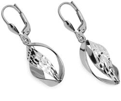 Heratis Forever Elegáns függő fülbevaló gravírozással Aleah, 9K fehérarany IZ5594AHR
