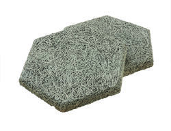 FIBROTECH АКУСТИЧНИ СТЕННИ ПАНЕЛИ HEXAGON 25x289x250мм СИВ (2132450)