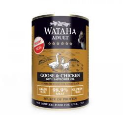 Wataha Conserva Wataha HUNT Pentru Pisica Adult, 98.9% Carne, Cu Pui Si Gasca, 400g