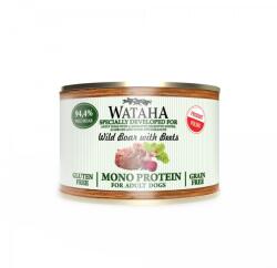 Wataha Conserva Wataha MONO PROTEIN Pentru Caine Adult, 94, 4% Carne, Cu Mistret Si Sfecla, 200g