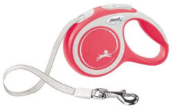 flexi Lesa Flexi New Comfort, Retractabila, cu Banda, marimea S, 5m/15kg, Rosu