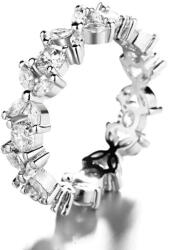 Silenti Jewelry Сребърен пръстен "Идеал" - 10 - 62 мм (19.7мм диам. )
