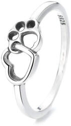 Silenti Jewelry Сребърен пръстен "Вярност" - 5 - 49мм (15.6мм диам. )