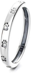 Silenti Jewelry Сребърен пръстен "Лапичка" - 5 - 49мм (15.6мм диам. )