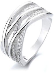 Silenti Jewelry Сребърен пръстен "Възвишение" - 10 - 62 мм (19.7мм диам. )