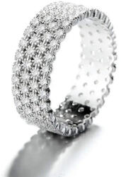 Silenti Jewelry Сребърен пръстен "Прецизност" - 8 - 57мм (18.1мм диам. )