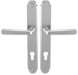  Alt Wien matt króm egybecímkés kilincs , fix gombbal , Balos , 90 , Cilinderlyukas , Matt-króm , Rozettás