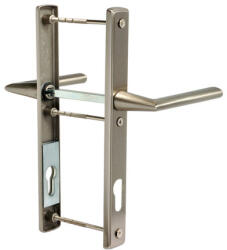  Mantova szatén nikkel bejárati ajtókilincs, kilinccsel , Jobbos , 92 , Cilinderlyukas , Szatén-nikkel , Egybe cimkés