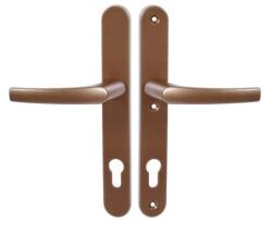 Mistral bejárati kilincs bronz, antik színben - 164DOSE84261, kilinccsel , Balos , 92 , Cilinderlyukas , Barna , Egybe cimkés