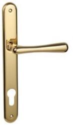  Stefania réz egybecímkés kilincs, fix gombbal , Balos , 90 , Cilinderlyukas , Réz , Egybe cimkés