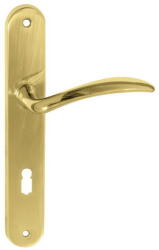  Raffaella réz egybecímkés kilincs, fix gombbal , Balos , 90 , Cilinderlyukas , Réz , Egybe cimkés