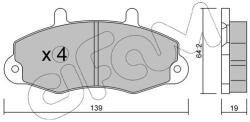 CIFAM set placute frana, frana disc CIFAM 822-194-0