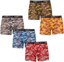 Lee Cooper 5PACK Férfi boxeralsó Lee Cooper többszínű (LCU3200700D-1763075) M