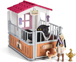 Schleich Horse Club horse box with Tori & Princess, play figure (42437) - pcone Figurina