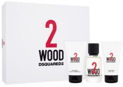 Dsquared2 2 Wood set: EDT 50 ml + gel de duș 50 ml + gel de corp 50 ml unisex