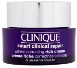 Clinique Smart Clinical Repair Wrinkle Correcting Rich Cream cremă de zi hidratantă antirid 50 ml pentru femei