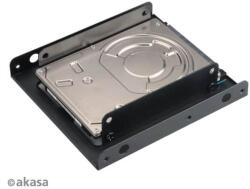 Akasa HDD/SSD beépítő keret Akasa 3.5 helyre - 2x 2.5 HDD/SSD (AK-HDA-03)