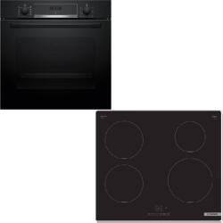 Bosch HBA534EB3 + PUE611BB5E Beépíthető sütő+főzőlap szett 60 cm (HBA534EB3 + PUE611BB5E)