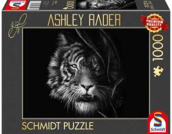Schmidt Spiele 1000 db-os puzzle - Tiger, Ashley Rader (58541) (58541)