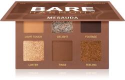 Mesauda Milano Bare Harmony szemhéjfesték paletta árnyalat 203 Cool Bronze 6x1 g