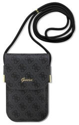 GUESS 4G Metal Script Logo GUOWBP4SNSK kis táska, fekete (GUOWBP4SNSK)